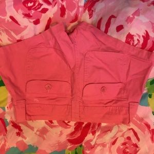Abercrombie pink shorts to match Lilly Pulitzer